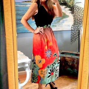 VTG Sharon  Anthony, Vibrant,Amazing Design, Excellent Condition, Size 8